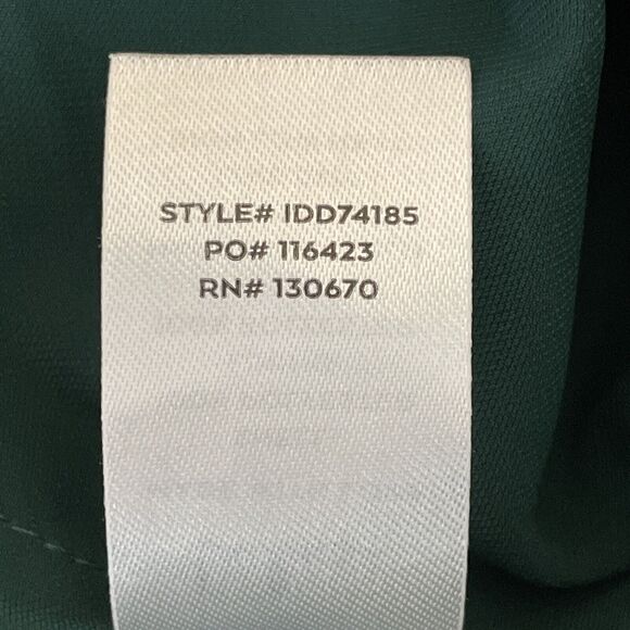Lulus Reinette Green Midi Slip Dress L Christmas Holiday Party Event Wedding NWT - Picture 14 of 15